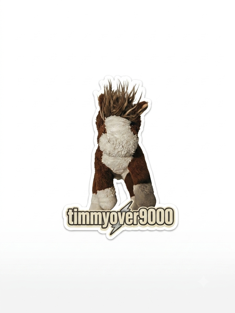 Timmy Over 9000 Rockstar Horse